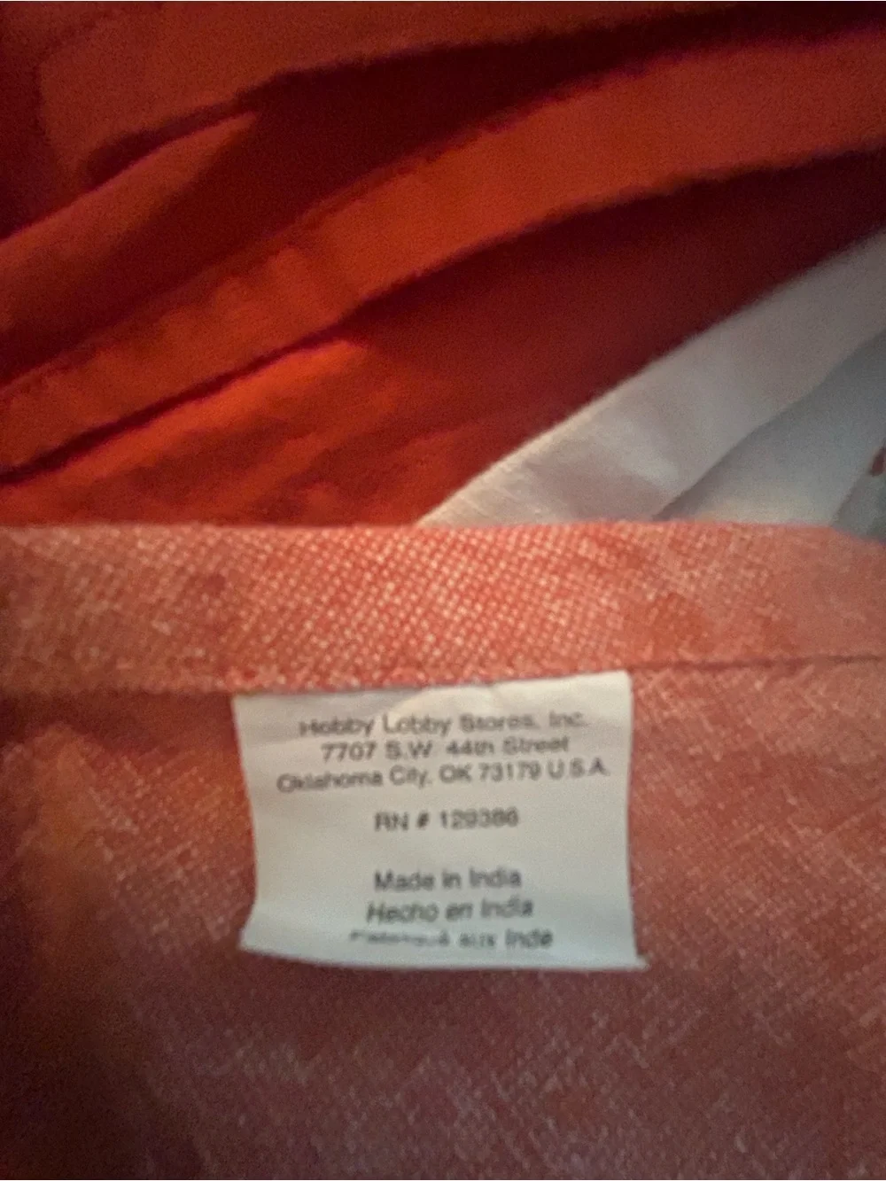 Hobby Lobby Pumpkin Spice Apron Dress - Fall Themed Orange & White